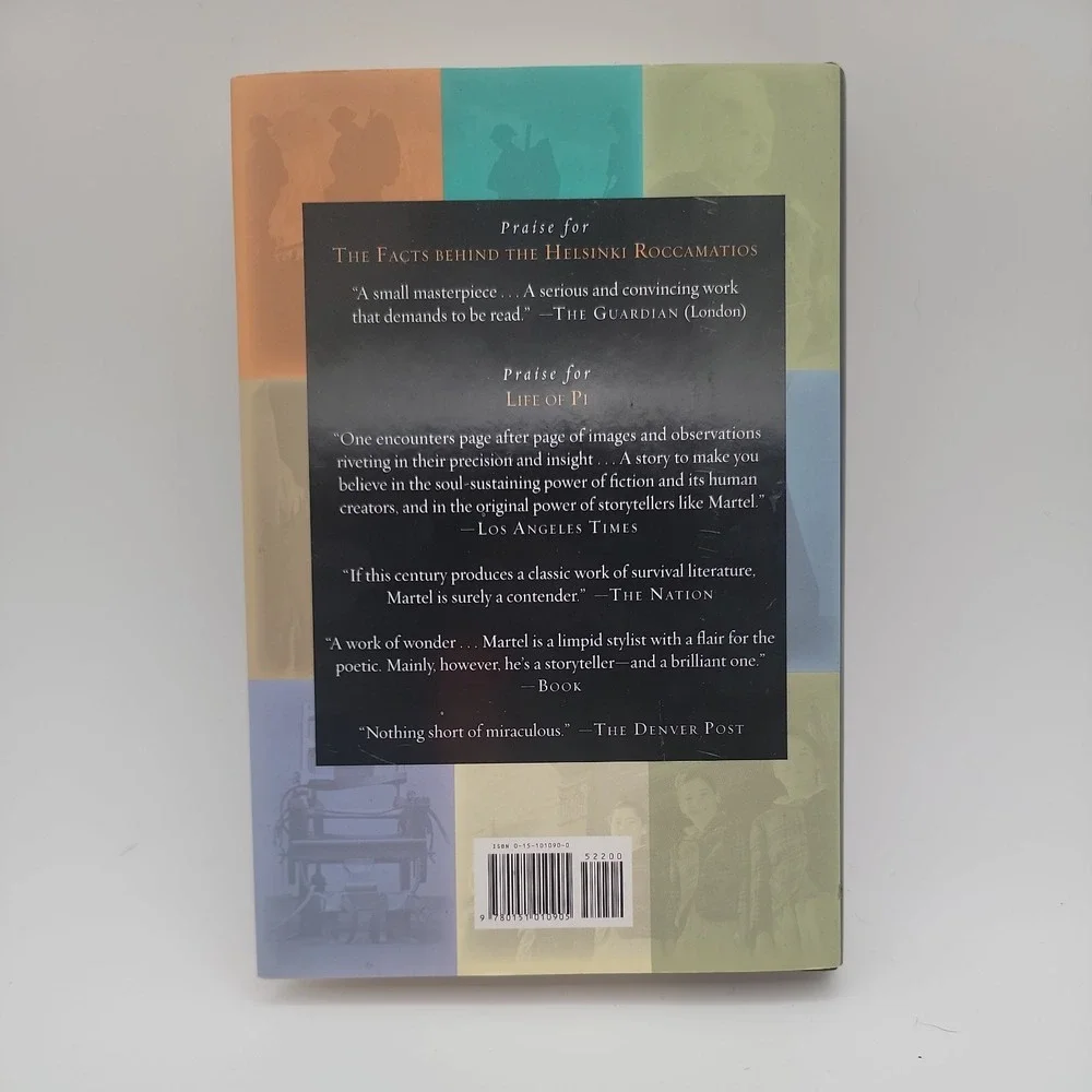 Yann Martel The Facts Behind the Helsinki Roccamatios Hardcover First US Edition
